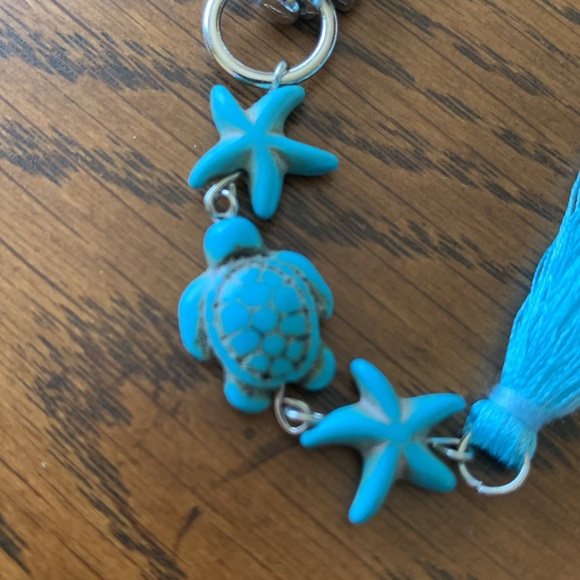 Travel Turtle Keyring Turquoise - Picture 3 of 6
